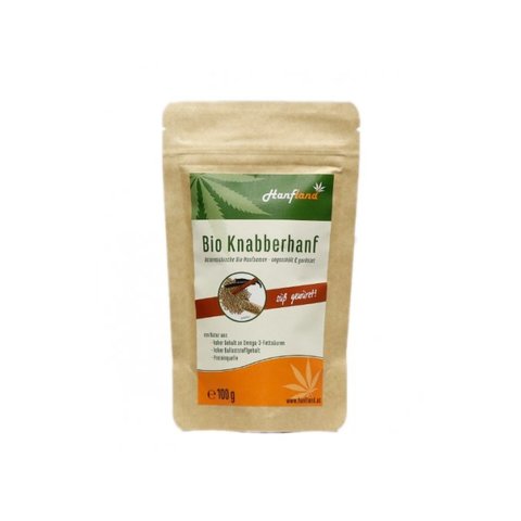 HANFKNUSPERN MIT VANILLA, GERÖSTET, BIO