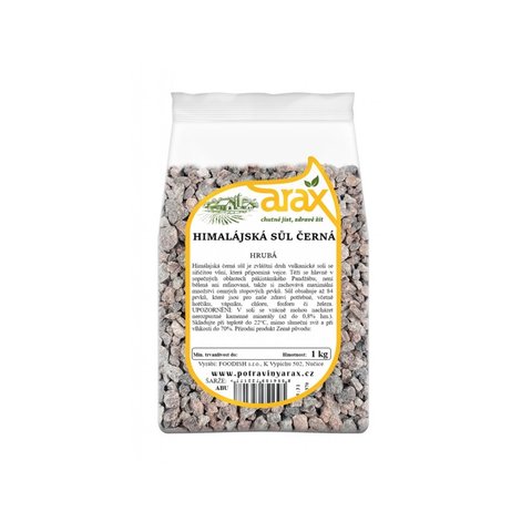HIMALAYA-SALZ, SCHWARZ, GROB