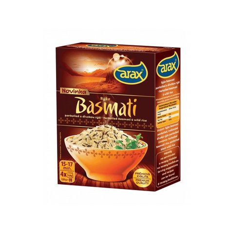 KOCHBEUTEL BASMATI REIS PARBOILED MIT INDIANER REIS